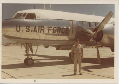 Capt. Burk memorializing the plane crash of 1970