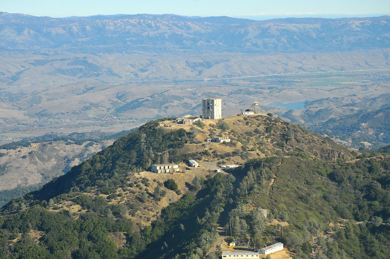 2010: The old radar tower from the former Almaden Air Force Station atop Mount Umunhum. (Frank Sweeney)